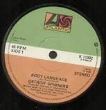 BODY LANGUAGE 7 INCH (7" VINYL 45) UK ATLANTIC 1979