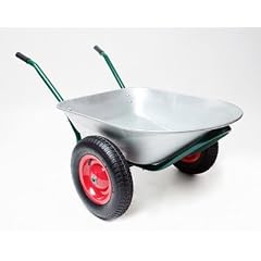 Hergestellt f�r DEMA Schubkarre 120 Liter mit 2 R�der