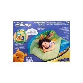 Disney Winnie the Pooh Toddler Ready Bed Inflatable Mattress with Battery Pump
