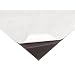 Flexible Magnet Sheet With Adhesive, 0.020" Thick, 4" Wide, 6" Length (Pack of 2)