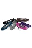metrostyle Velvet Ballerinas