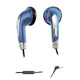 Retail Ear Bud Stereo Headphone High Efficient Drivers In Line Vol