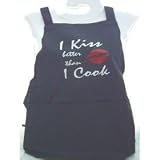 I Kiss Better than I cook Novelty BBQ Apron