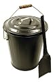 Hearthmates Black Ash Bucket and Shovel Kit