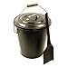 Hearthmates Black Ash Bucket and Shovel Kit
