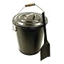 Hearthmates Black Ash Bucket and Shovel Kit