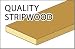Dollhouse Miniature Strip Wood 3/32 x 3