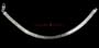 8" Sterling Silver I Love You Herringbone Bracelet