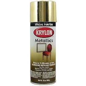Krylon Spray Paint, Bright Gold 12 oz by Krylon