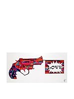 Arte Dal Mondo Panel Decorativo Paolo Rossini Love Gun