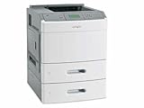 T654DTN Mono Laser Printer 50 Ppm Duplex Network & USB Xtr Drawer