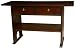 Unique Asian D&eacute;corative Accent - 30" Two Drawer Japanese Elmwood Scholar's Desk
