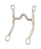 Kelly Silver Star Medium Port Flat Cheek - Stainless Steel - 5 Mouth