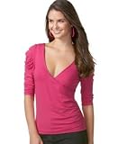 Kenneth Cole REACTION - Kenneth Cole Reaction Ruched-Sleeve Surplice Top