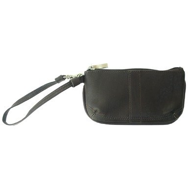 Ladies Wristlet Bag Color: Chocolate
