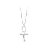 Sterling Silver Cross Pendant with Chain