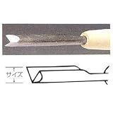 木彫 つきのみ小道具 6mm 三角型