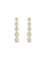 Diamond Journey Earrings 14K Yellow Gold - 2.00 CT Diamonds