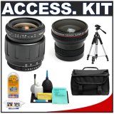 Tamron 28-80mm f/3.5-5.6 Lens with 0.25x Fisheye Lens Kit for Canon EOS 5D 40D 30D XT XTi Digital SLR Cameras
