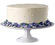 Wilton White Ceramic Pedestal Cake Stand