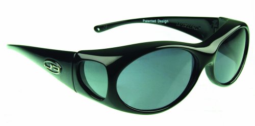 Fitovers Eyewear Aurora Sunglasses (Midnight Oil, PDX Grey)