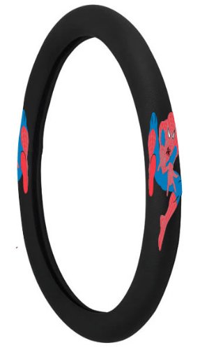  1pc Marvel Comics Superhero Spider MAN Spiderman Steering Wheel Cover for Car Suv Truck