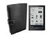 Navitech Black Leather Flip Open Book Style 6 inch Carry Case / Cover & Clip On Flexible Backlight/ Night Light/ Reading Light & Anti-Glare Screen Protector Guard & In Car Cigarette Charger For The Sony PRS600, PRS600B eReader Touch Edi