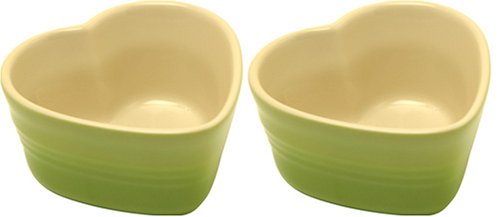 Le Creuset ラムカン・ダムール 2個入 フルーツグリーン 910029-00-71