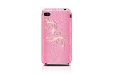 iLuv Silicone Case with Graphics for iPhone 4-Pink