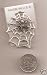 Spiderweb Pin Halloween Gothic Cobweb Web
