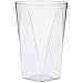 MILAN WNA Comet Square-to-Round Tumbler - 10 fl oz - Square-to-Round - 16 / Pack - Clear - Polystyrene - General Purpose