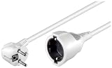 Wentronic Verl&auml;ngerungskabel (Schukostecker auf Schukobuchse) 10m wei&szlig;