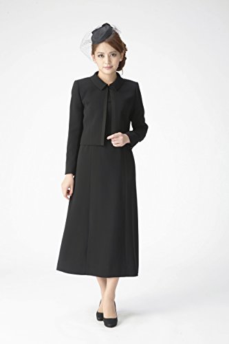 （マーガレット）marguerite m453 ブラックフォーマル ロング丈 レディース　アンサンブル　礼服