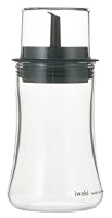 iwaki フタ付きしょうゆ差し(S)120ml KT5031-BK