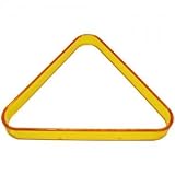 Acrylic Desinger Pool Ball Triangle, Yellow