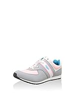 Panam Zapatillas 2116 (Gris / Rosa)
