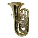 AA191 4/4 4 Rotary Valve Compact BBb Tuba Lacquer