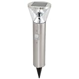 EGLO LED-Solar-Leuchte Edelstahl mit Sensor