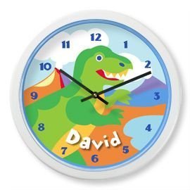 Olive Kids Dinosaurland Personalized Clock by Olive Kids