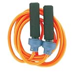Swivel Handles Solid Rubber Weighted Jump Ropes ORANGE 2 LB. - 9FT LONG