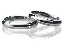 Myonie 5mm Dual Finish Titanium Wedding Band