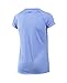 Under Armour Girls' Big Logo T-Shirt, Purple Ice (938)/Purple Ice, Youth Medium