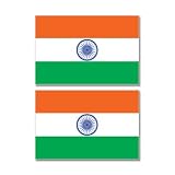Indian Country Flag - Sheet of 2 - Window Bumper Stickers 