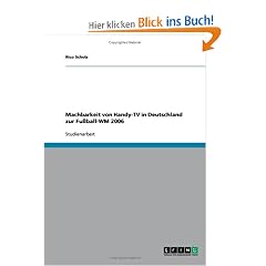 Machbarkeit von Handy-TV in Deutschland zur Fußball-WM 2006