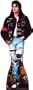 Michael Jackson Life-Size Standup Poster , 26x73