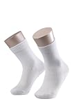 Falke - Chaussettes - Mixte Enfant - Blanc - Taille 35-38