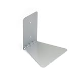 Umbra Conceal Floating Book Shelf, Large, Silver ~ Umbra