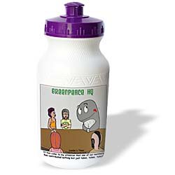 Londons Times Funny Animals Cartoons - Problems at Greenpeace - Whale - Water Bottles by 