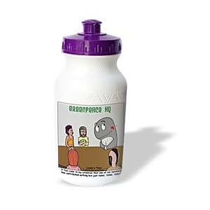 Londons Times Funny Animals Cartoons - Problems at Greenpeace - Whale - Water Bottles by
