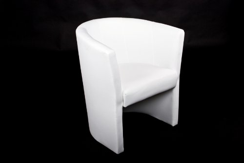 COCKTAILSESSEL LOUNGESESSEL BARSESSEL CLUBSESSEL WEISS WEIß BAR COCKTAIL LOUNGE SESSEL TEXTILLEDER